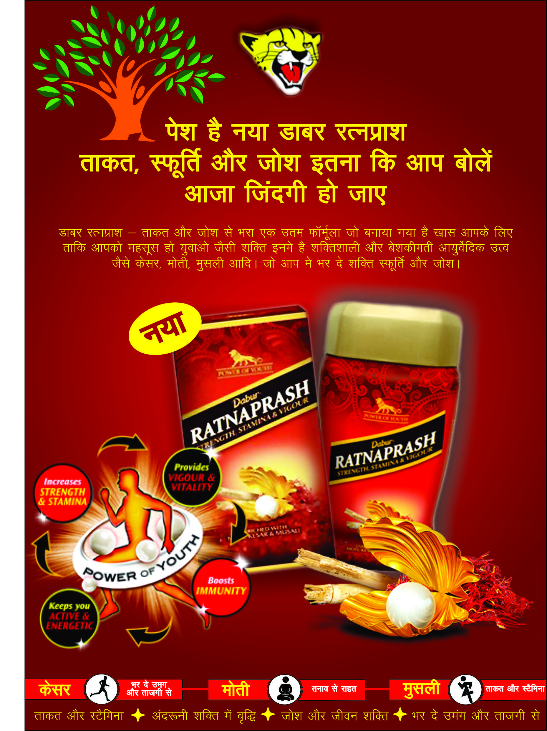 Logo & Cover Page Design 22 Dabur Ratnaprash