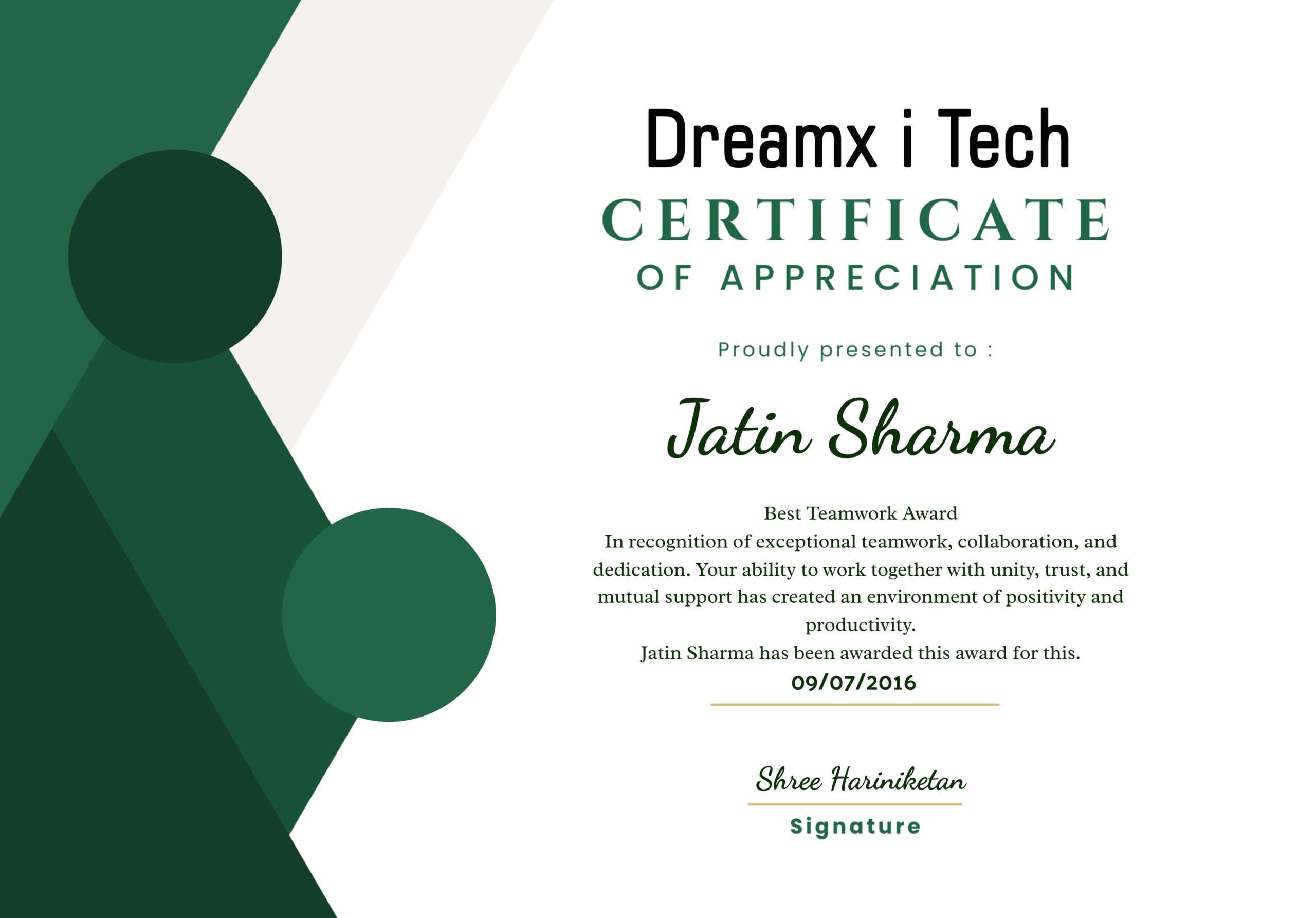 Certificate 1 Dreamx Tech scaled